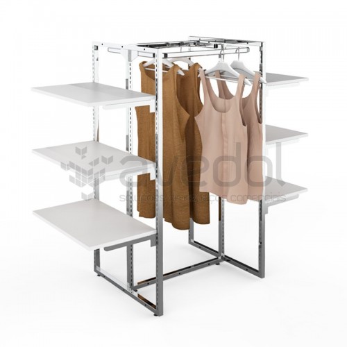 Estante centro para Loja de Roupa