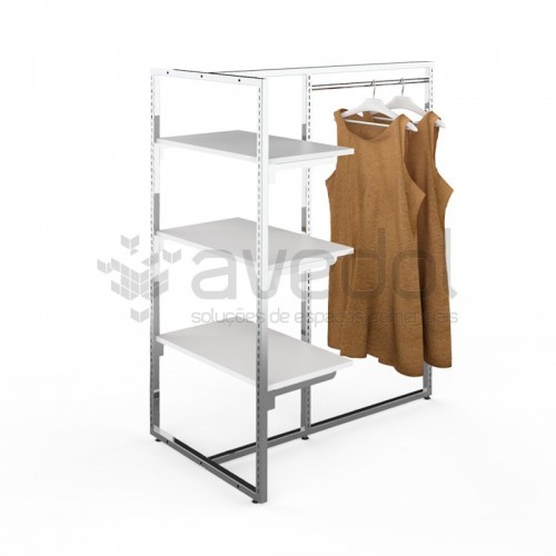 Estante centro para Loja de Roupa Estante centro para Loja de Roupa