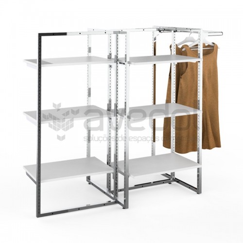 Estante centro para Loja de Roupa Estante centro para Loja de Roupa