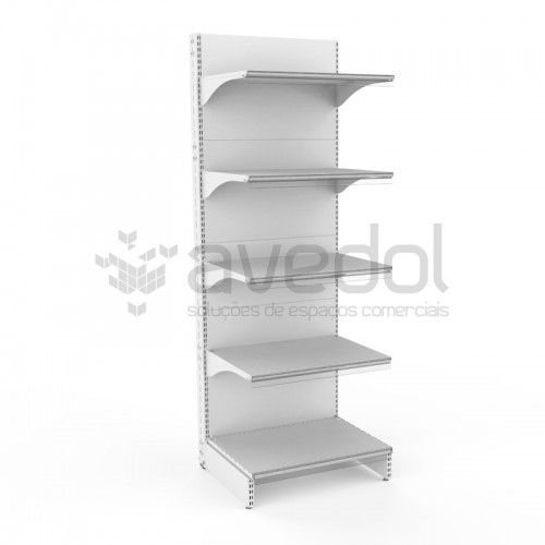 Estante metálica para Lojas e Supermercados