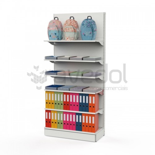 Estantes para venda de Material Escolar