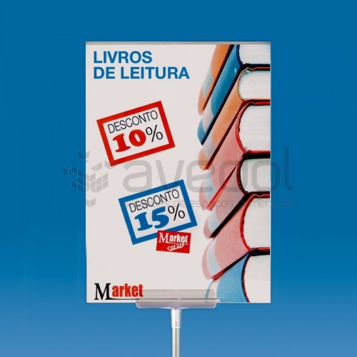 Display acrílico para informativos e folhetos Display acrílico para informativos e folhetos