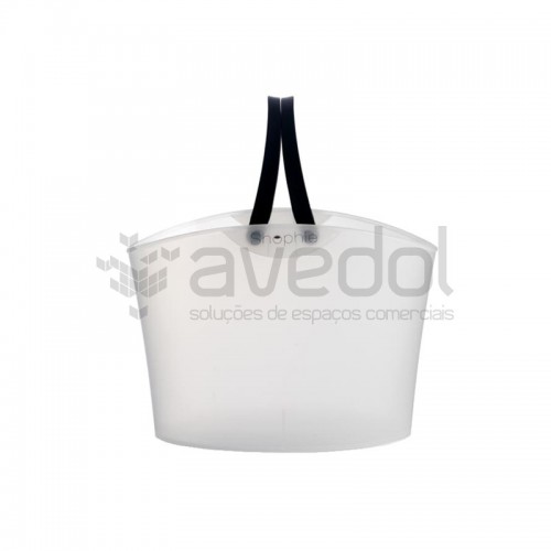 Cesta de compras com pegas Cesta de compras com pegas