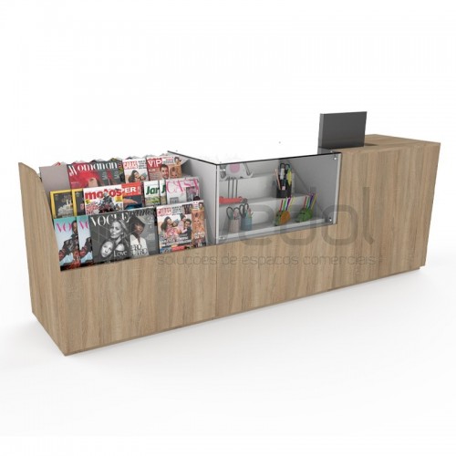 Balcão modular JA para Lojas