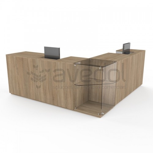 Balcão modular JA para Lojas Balcão modular JA para Lojas