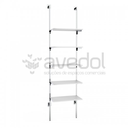 Estante de Parede para Loja de Roupa Estante de Parede para Loja de Roupa