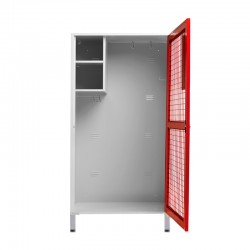 Vestiário com Porta de Rede para Bombeiros Mergulhadores