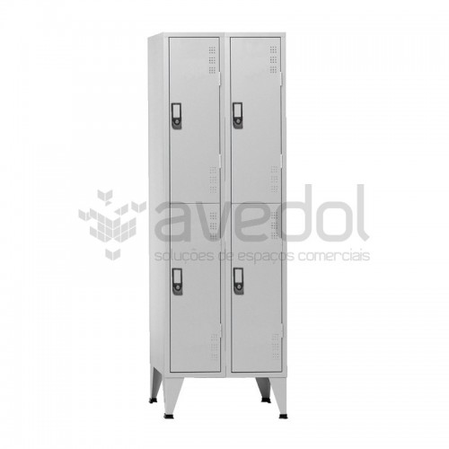Cacifo Vestiário Duplo com 4 Portas