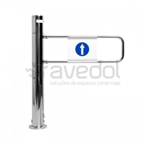 Cancela automática com radar para Lojas