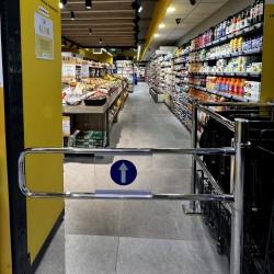 Cancela manual para Lojas