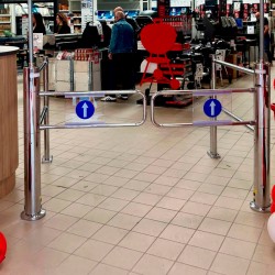 Cancela automática com radar para Lojas