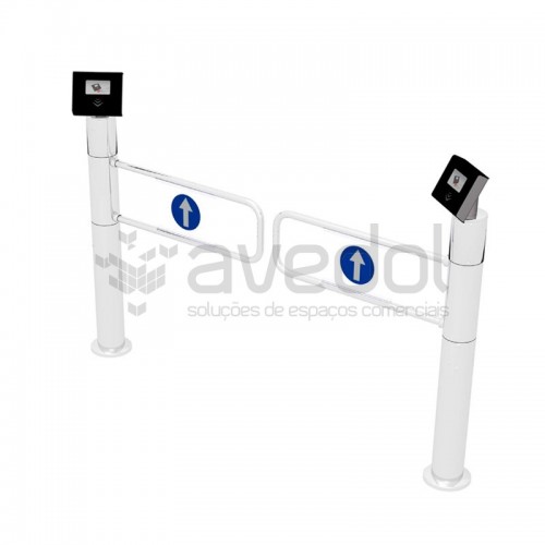 Cancela Saída com Leitor de Códigos