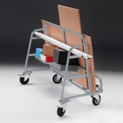 Carro Transporte de Paineis 400kg para Lojas Bricolage