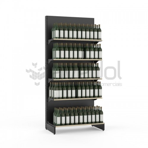 Estante para Garrafeira Supermercado
