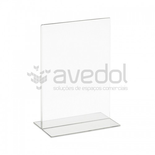 Display vertical para folhetos Display vertical para folhetos