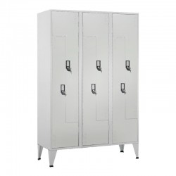 Armário Cacifo com 6 Portas Z