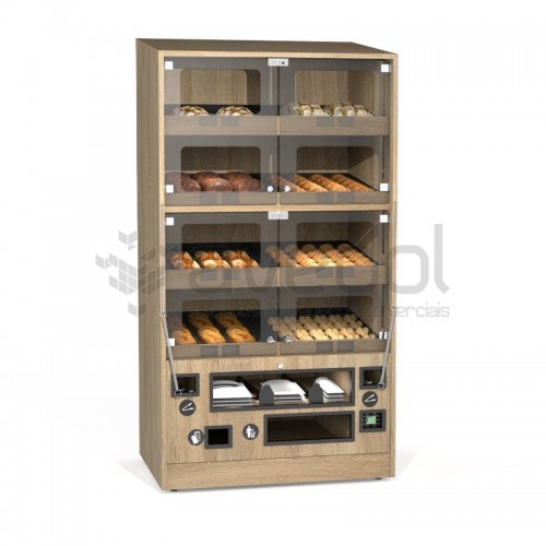 Expositor Self-Service de Pão