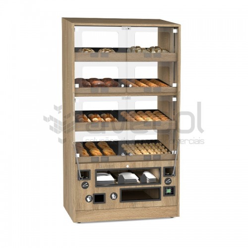 Expositor Self-Service de Pão