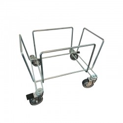 Base para empilhar cestas de compras