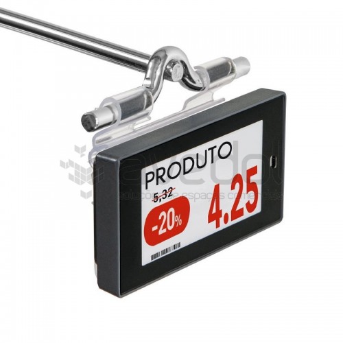 Suporte etiqueta eletrónica para Ganchos