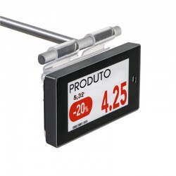 Suporte etiqueta eletrónica para Ganchos