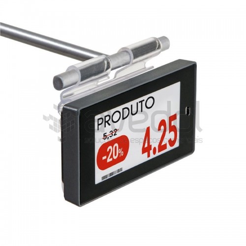 Suporte etiqueta eletrónica para Ganchos