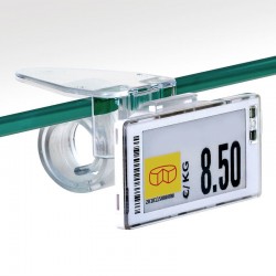 Clip com suporte etiqueta eletrónica UNIVERSAL - 5 a 30 mm