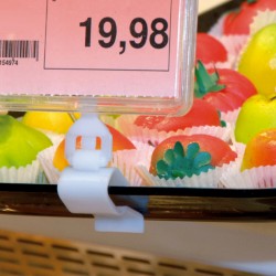 Pinça para Display Preçário