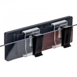 Pinça com suporte etiqueta eletrónica UNIVERSAL - 1 a 6 mm