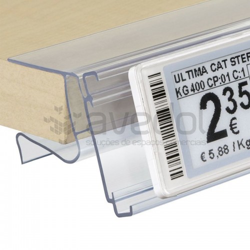 Perfil E10-18 para etiqueta Pricer, Hanshow Stellar Pro, Zkong