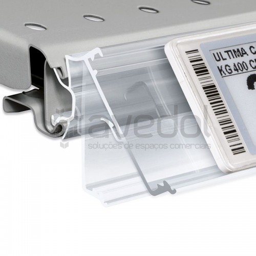 Perfil para etiqueta Pricer, Hanshow Stellar Pro, Zkong - Prateleira Intrac IMZ25 V13