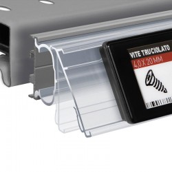 Perfil refrigerador para etiqueta Pricer, Hanshow Stellar Pro, Zkong - Arneg H36