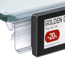 Perfil E10-18 para etiqueta eletronica Solum Newton