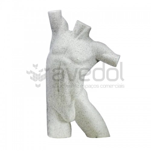 Busto homem de esferovite Busto homem de esferovite