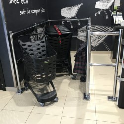 Área de proteção para entrada de Lojas