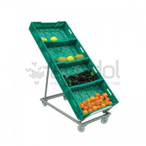 Expositor para caixas de Fruta Expositor para caixas de Fruta