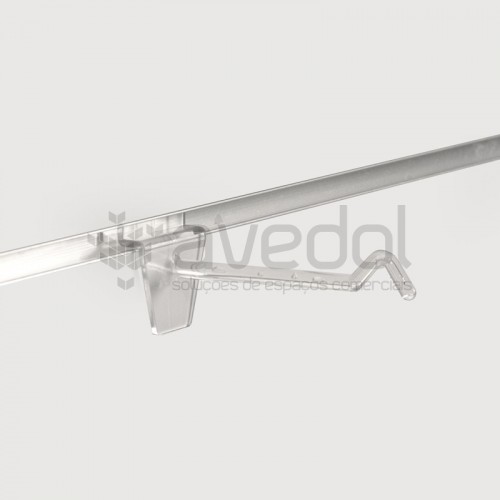 Gancho plástico para painel multi-sistema Gancho plástico para painel multi-sistema