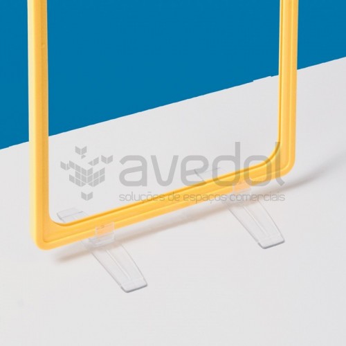 Suporte base vertical para caixilho Suporte base vertical para caixilho