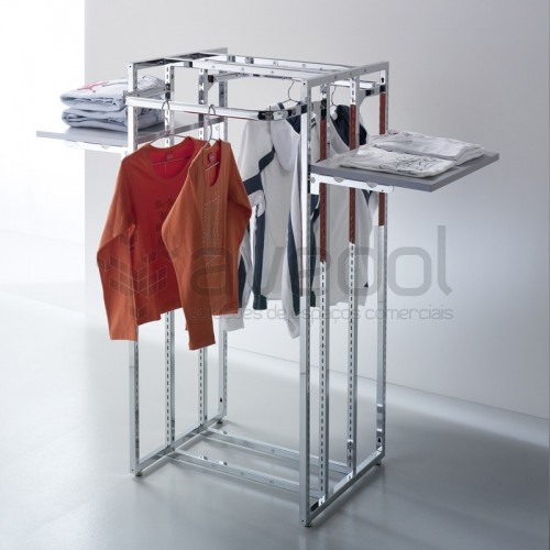 Estante centro para Loja de Roupa Estante centro para Loja de Roupa