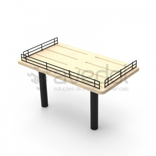 Topo para Gôndola de Fruta e Legumes