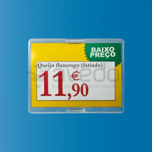Display bolsa horizontal para comunicação e preços de loja Display bolsa horizontal para comunicação e preços de loja