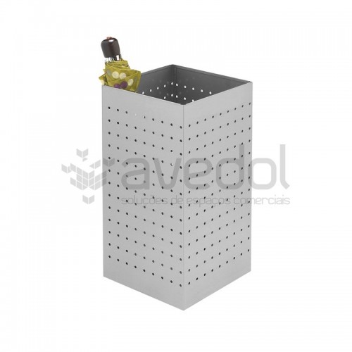 Porta guarda-chuvas em inox