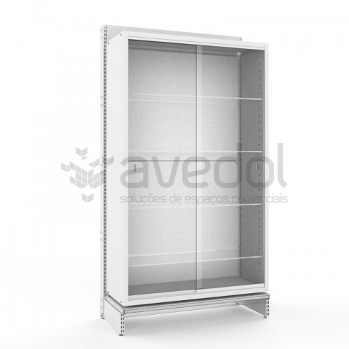 Estante de Loja com Vitrine