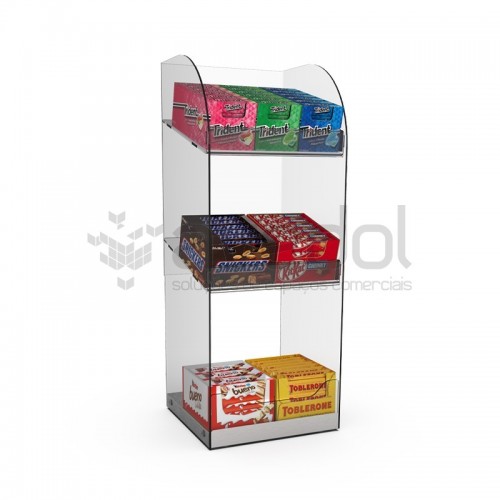 Expositor de acrílico para Balcão Expositor de acrílico para Balcão