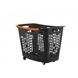 Cesto de compras com 4 rodas Cesto de compras com 4 rodas