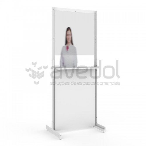 Balcão barreira para atendimento Balcão barreira para atendimento